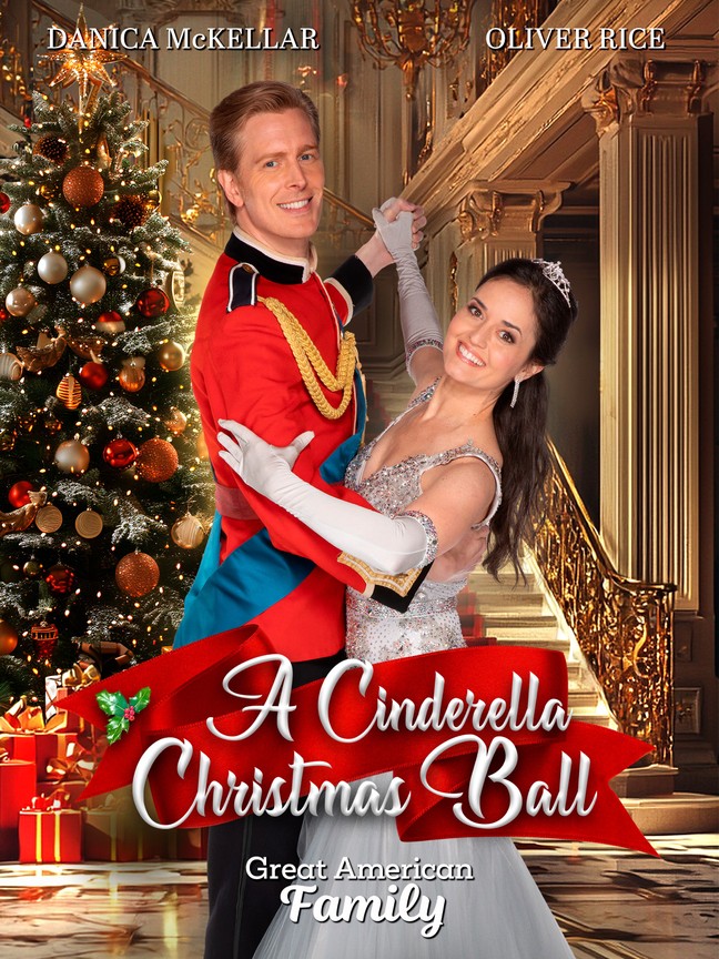 Movie poster for "A Cinderella Christmas Ball"